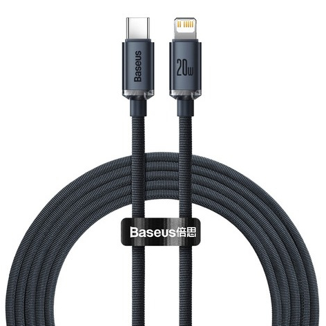 Cabo Turbo 20W Baseus Tipo C Lightning Apple Iphon
