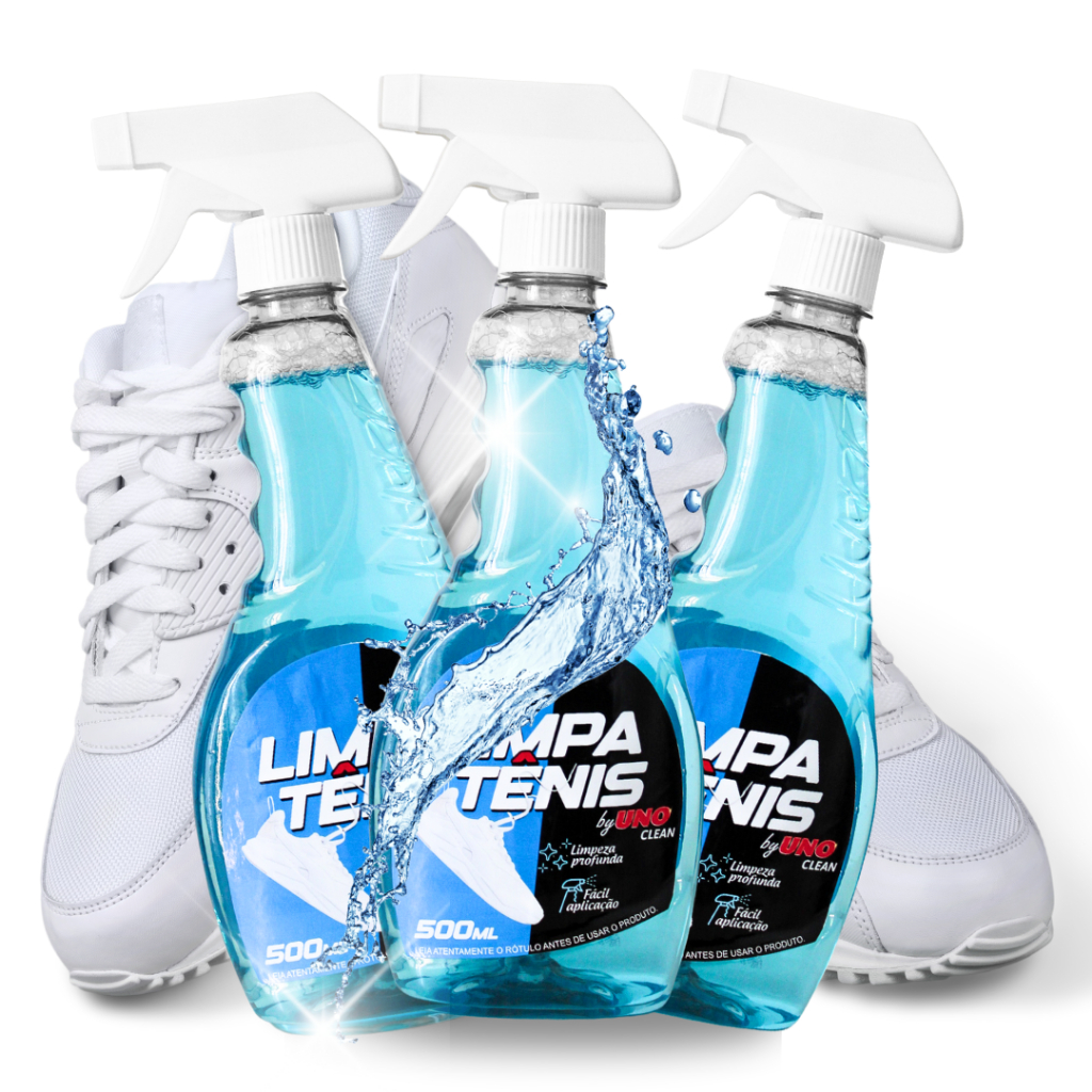 Kit 3 Limpa Tênis Spray Premium Provita Limpeza Profunda 500ml