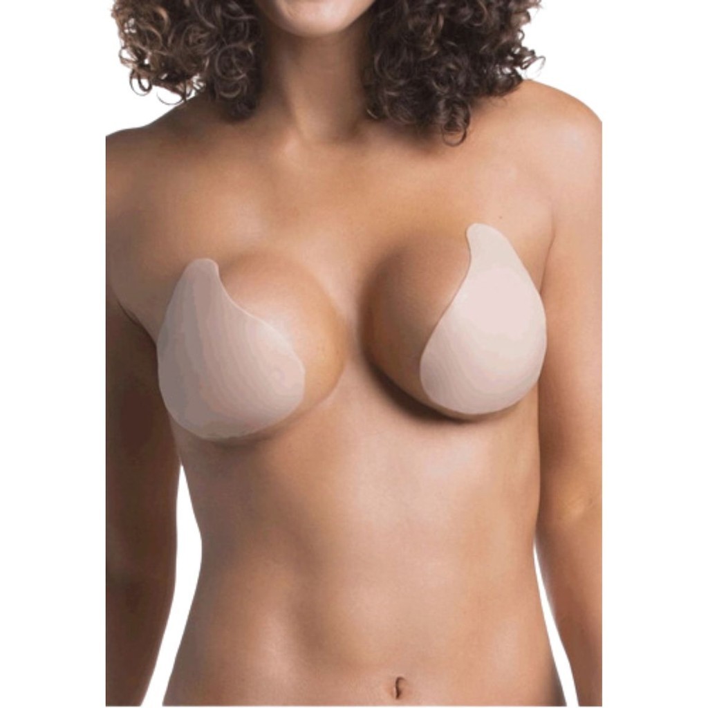 2 Sutiãs Adesivo Invisível 100% Silicone Aderente Trifil 1186