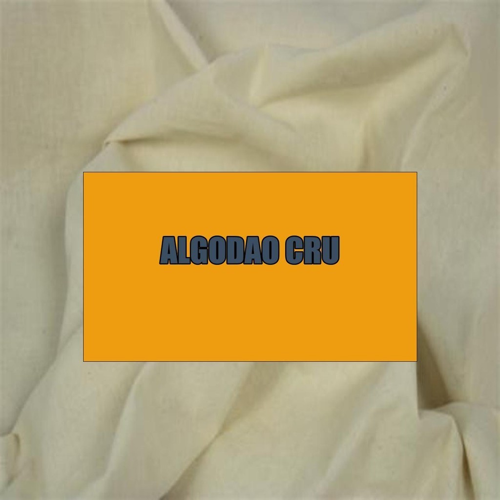5 Metros Tecido Algodao Cru (5m x 1,60m)