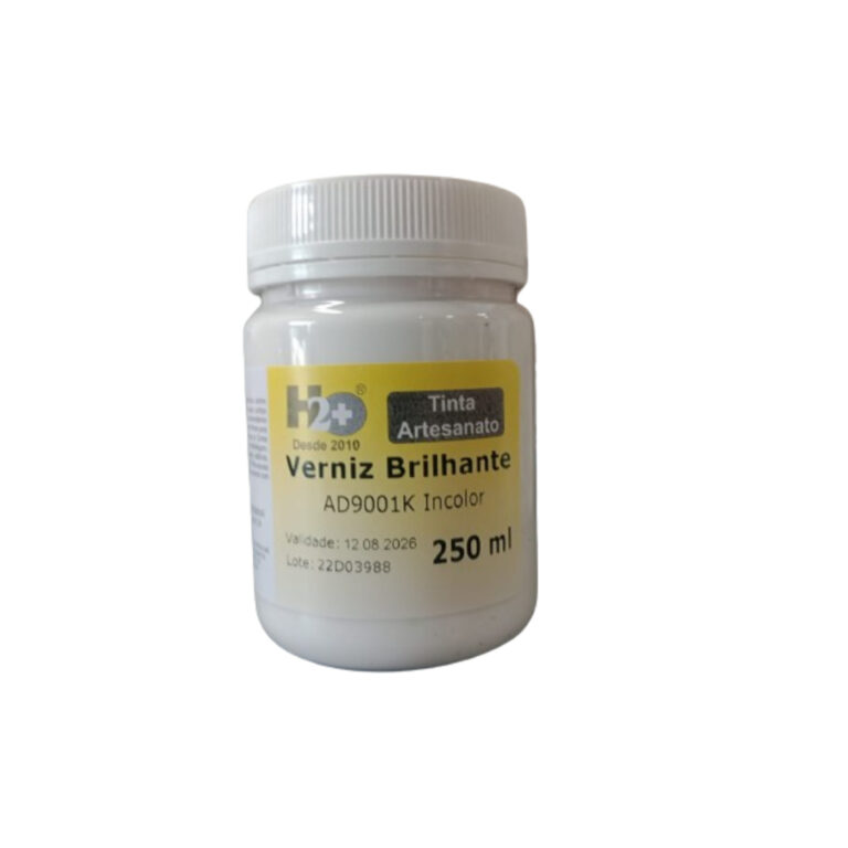 Verniz Brilhante Para Artesanato 250ml – H2o