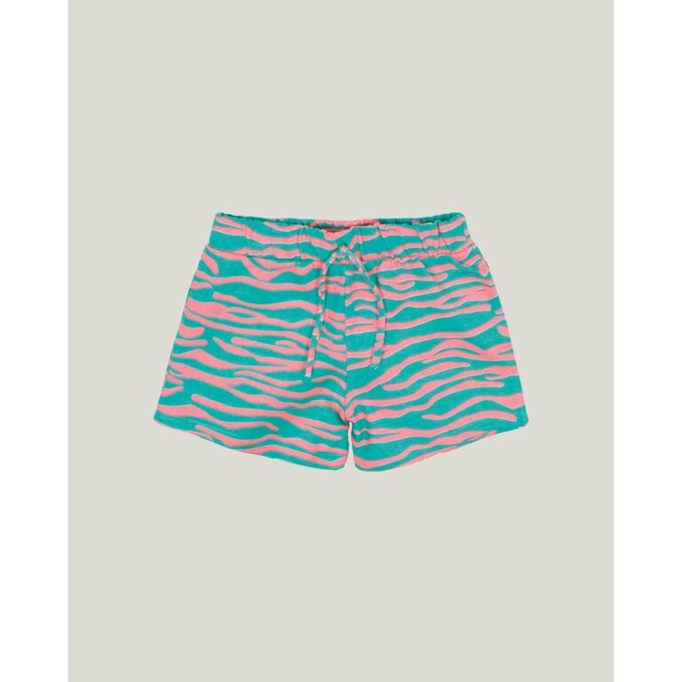 Short Zebra Em Moletinho Leve Menina Malwee Kids