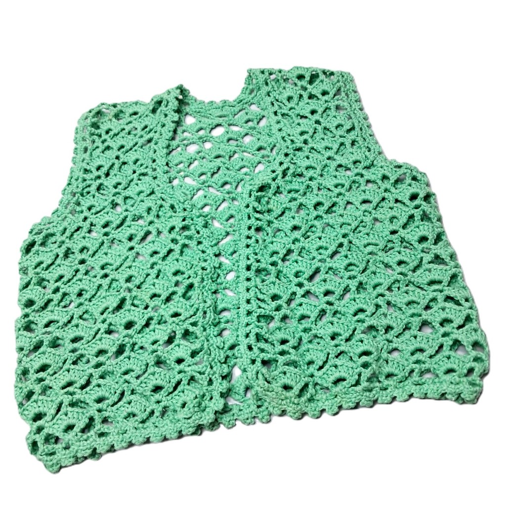 Colete de Crochê Feito A Mão Várias Cores Crochet Tricot Moda Feminina Casual Bolero Promoção Estilo