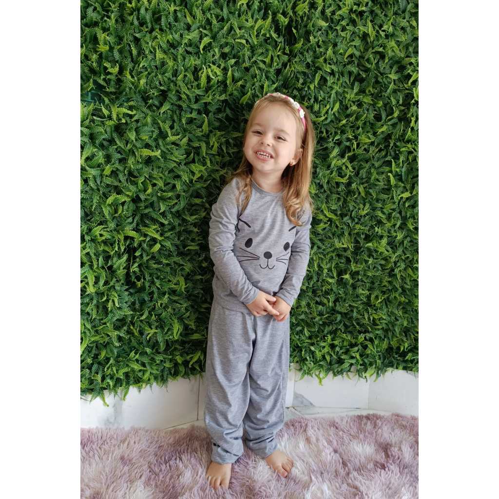 Pijama Feminino Infantil Diversos Modelos e Estampas