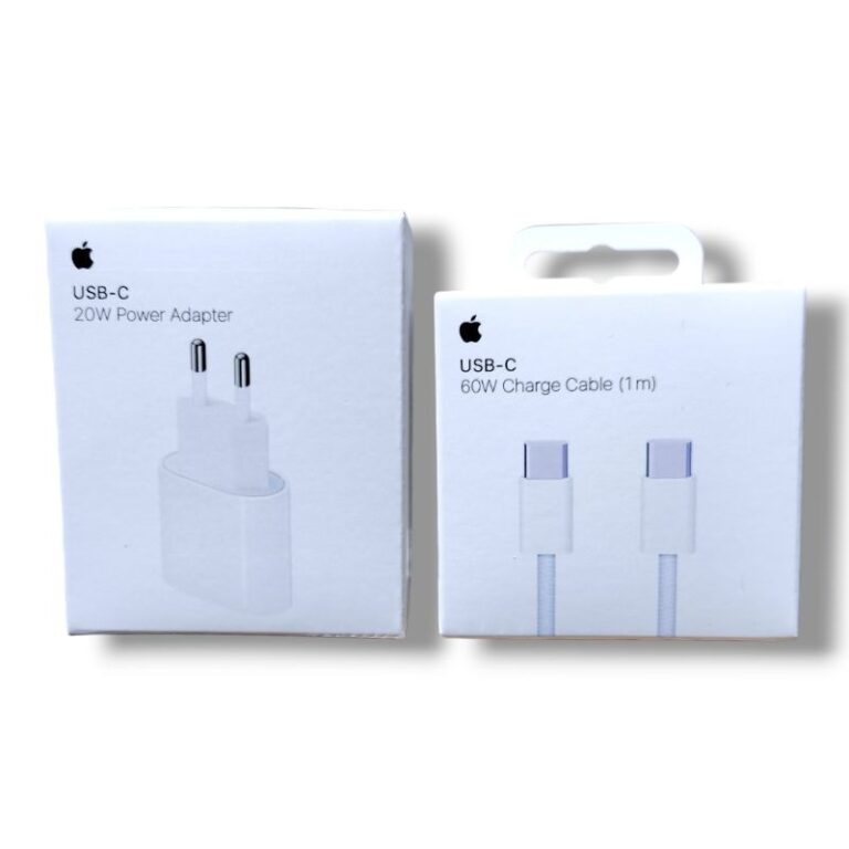 Carregador iPhone Apple 20W Completo iPhone 15 / 1