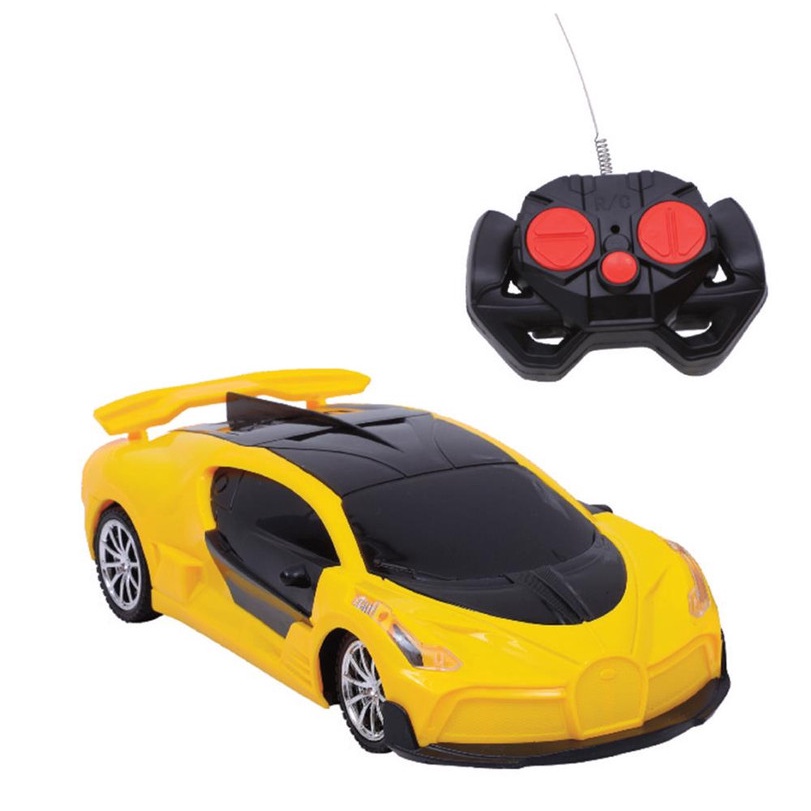 ZIPPY – CARRO CONTROLE REMOTO SPORT CAR AMARELO 20CM