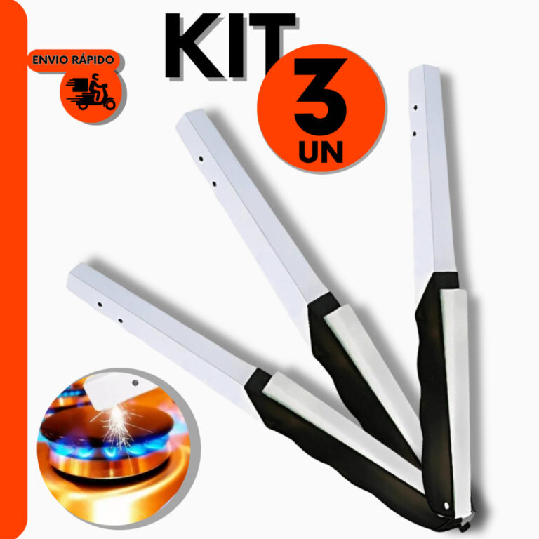 Kit Acendedor de Fogão à Pedra Premium Multidisp