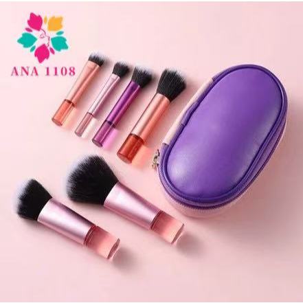 ANA1108 Kit 10 mini pincéis para Maquiagem com es