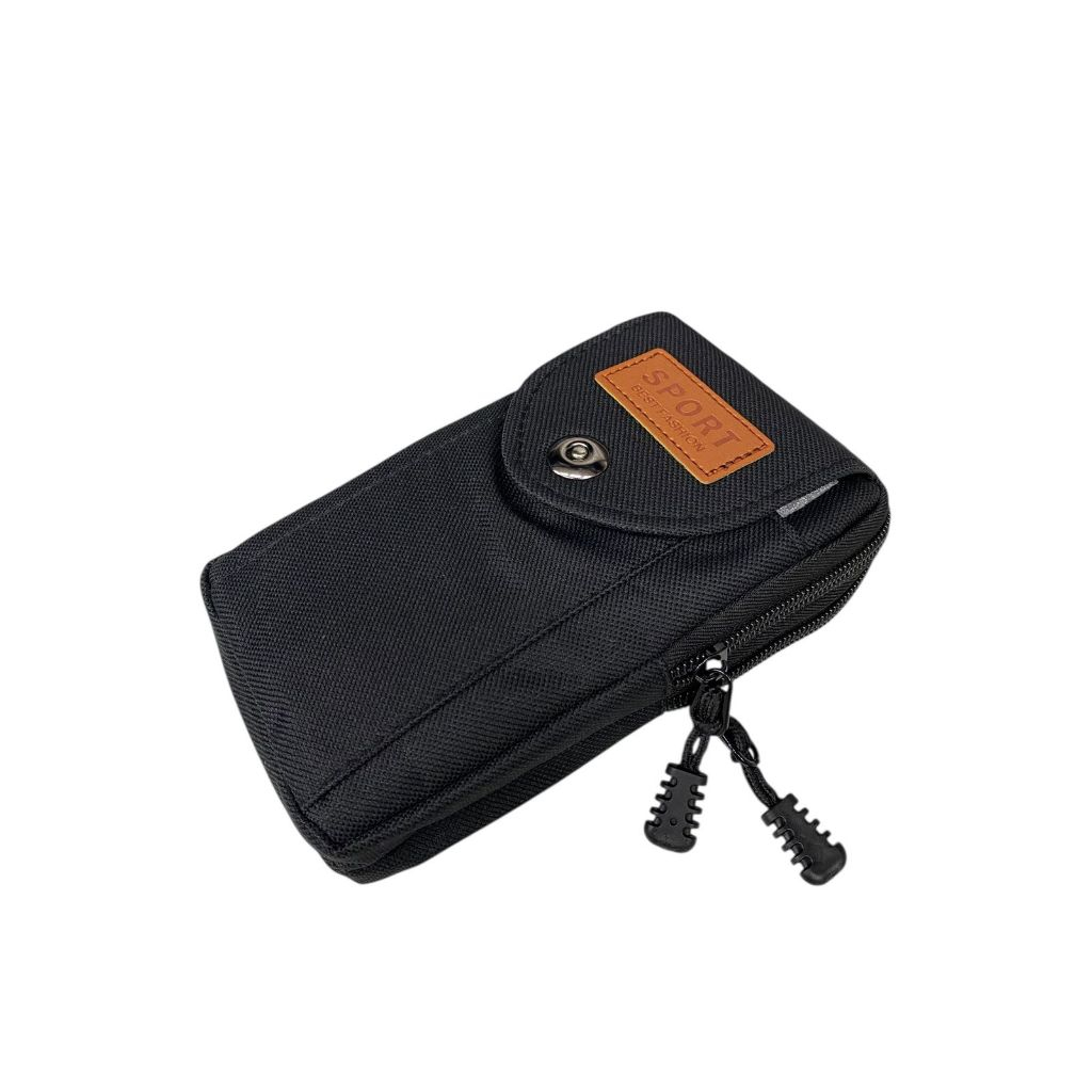 Bolsa de Cinto Masculino Porta Celular Chaves Para Passeio Viagens, Medidas Aprox : A 19CM , L 03CM