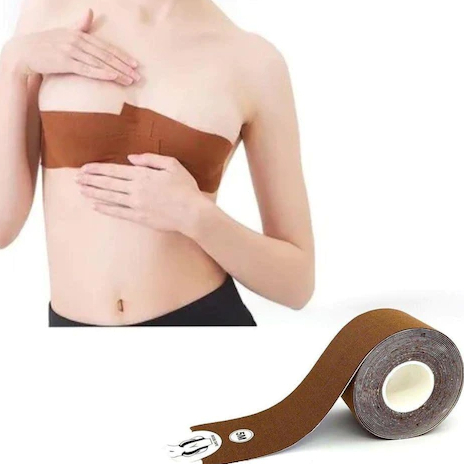 Sutiã Adesivo Fita Boob Tape Levanta Confortavel 