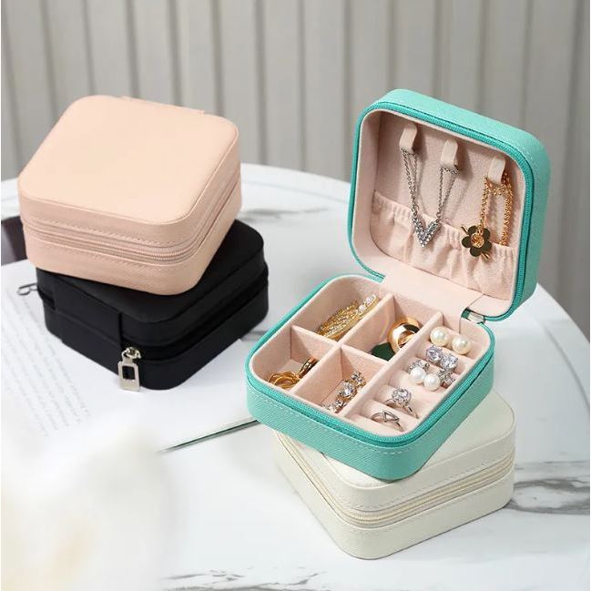 Porta Jóias Portátil kit 1 e Kit 5 Pçs Caixinha