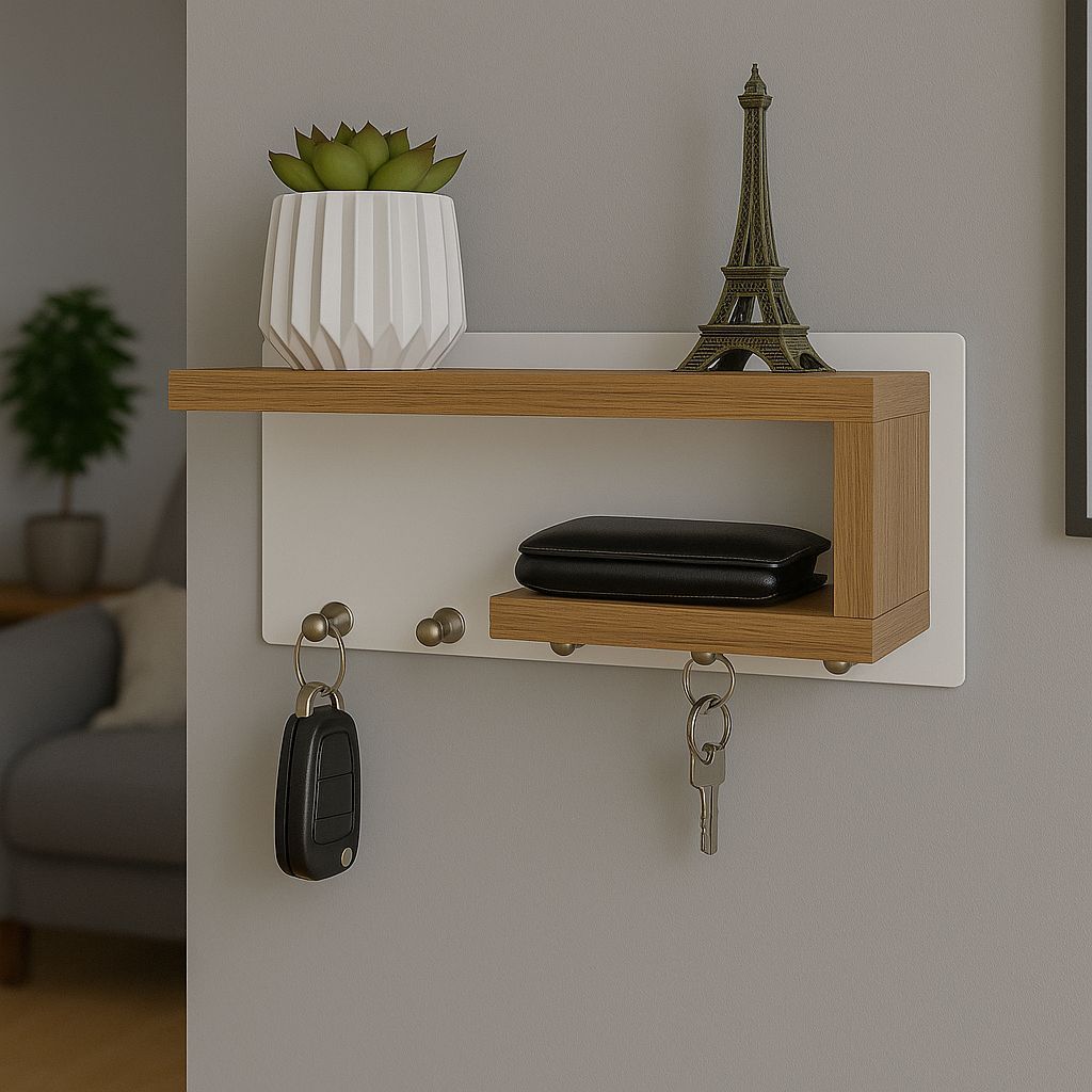 Porta chaves em MDF Organizador Decoração para casa 100% MDF