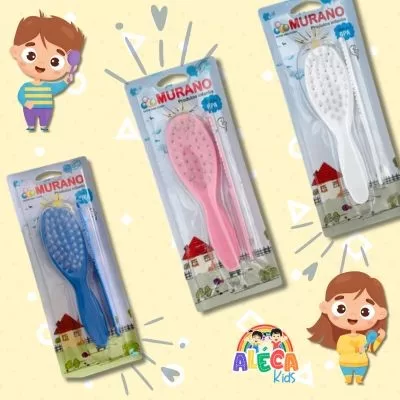Kit Banho do bebê 2 peças – Escova E Pente