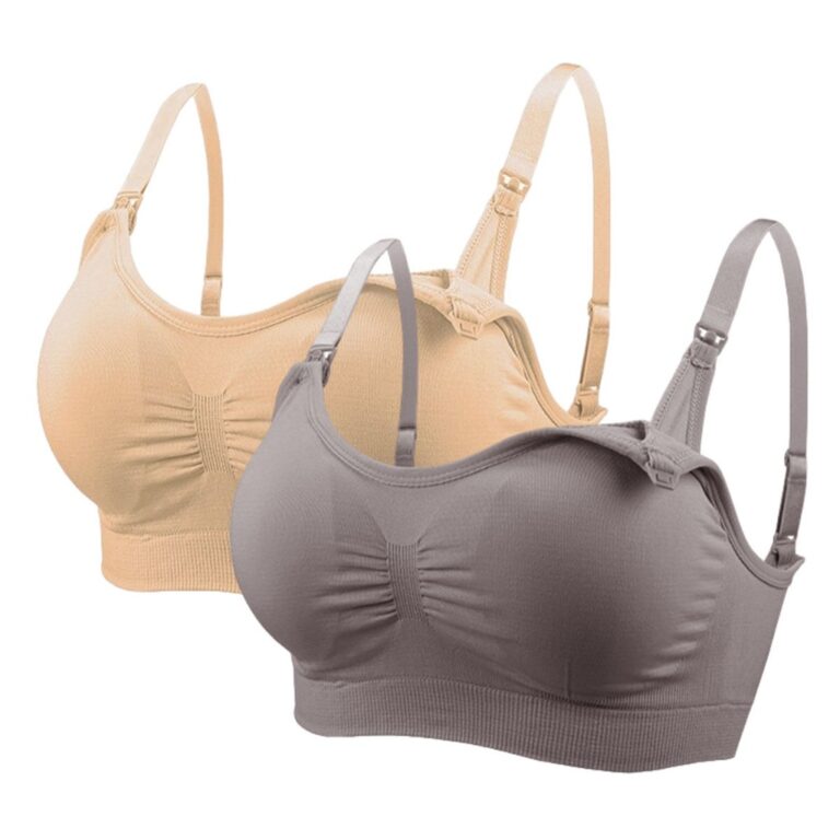Kit Com 2 Sutiãs de Amamentação Reforçado Pós
