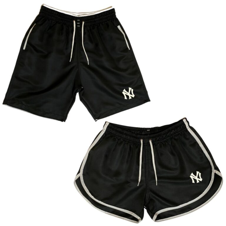 Kit Mozão Shorts Casal Conjunto Shorts Casais Tec