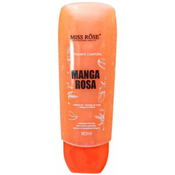 Miss Rôse Esfoliante Corporal Manga Rosa 180ml