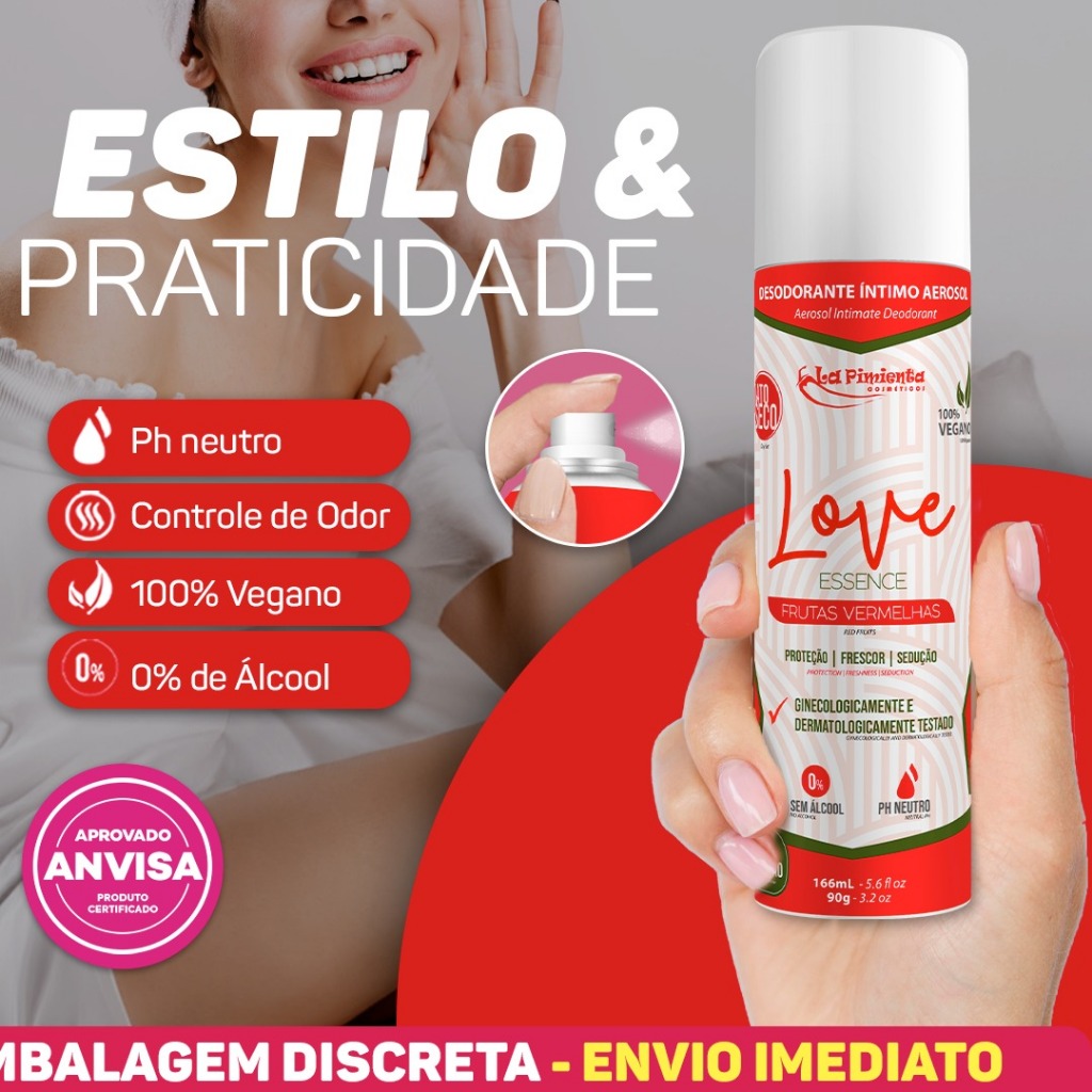 DESODORANTE ESSENCE SEGURANÇA E FRESCOR O DIA TODO
