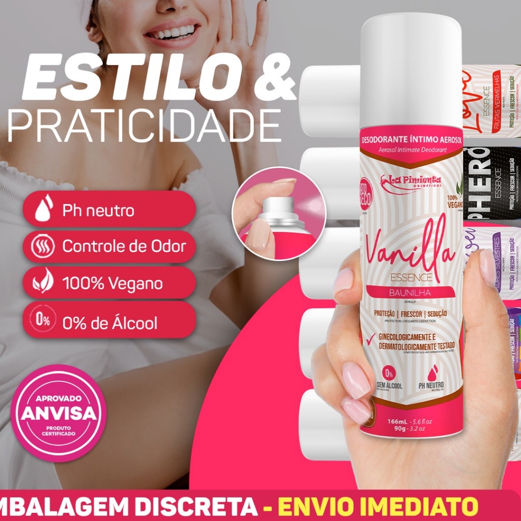 DESODORANTE ESSENCE FRESCOR E CUIDADO PARA SUA PELE