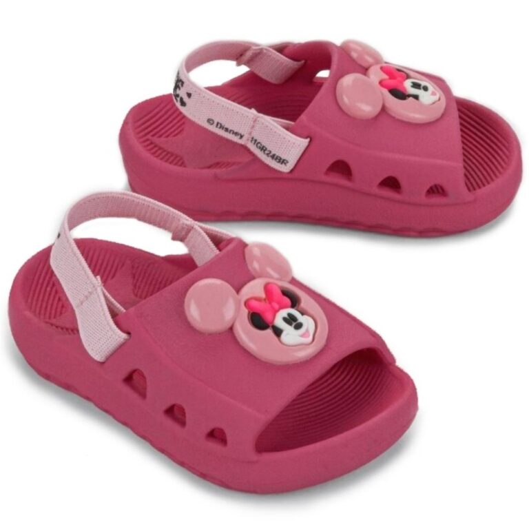 Babuche Bebê Disney Minnie Queridos Menina –