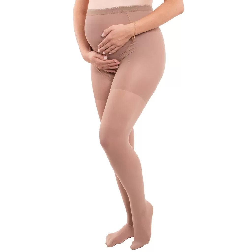 Meia calça gestante com média compressão Kendall