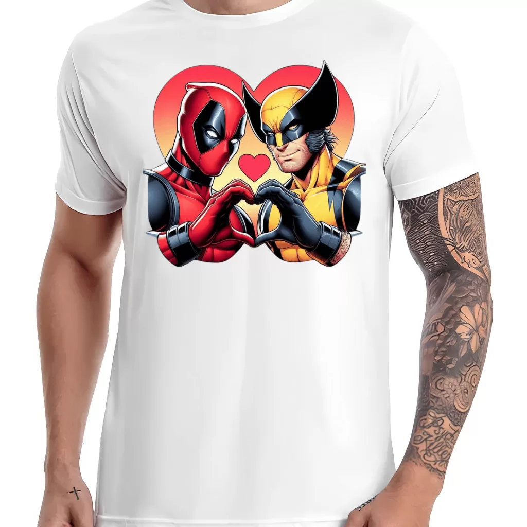 Camiseta Romanticos – Fazendo Coração Filme HéroiDivertido