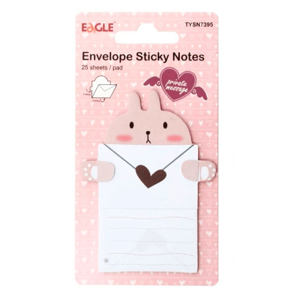 Bloco Adesivo Envelope 25 folhas