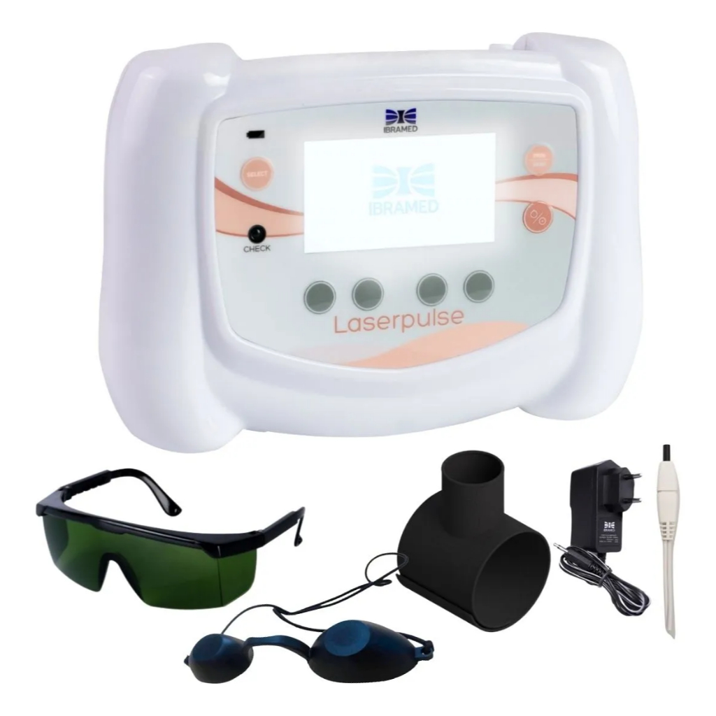 Aparelho De Laserterapia Laserpulse Ibramed + Maleta
