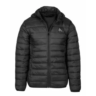 Jaqueta puffer com capuz fit masculina promoção 