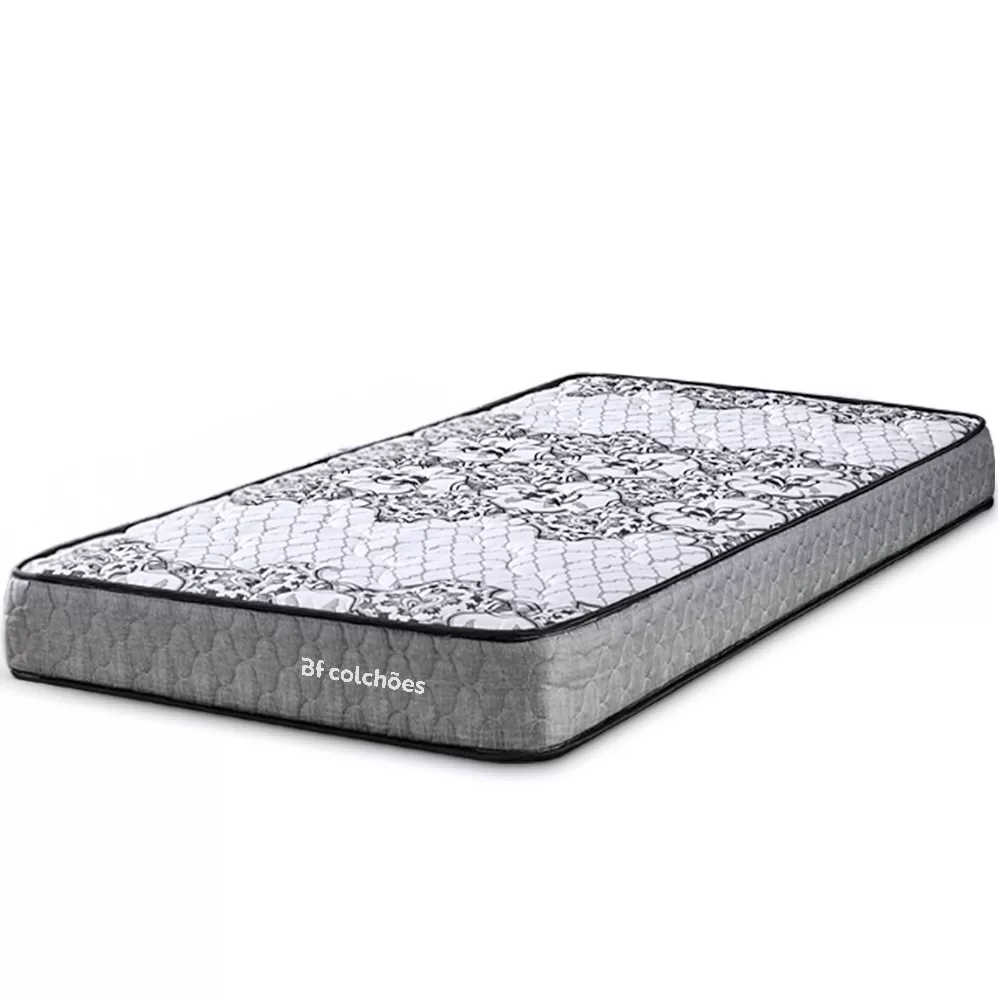 Colchão Solteiro Ortopédico Firme Sleep Time 88x188x17cm BF Colchões