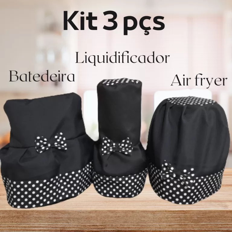 Capa para Fritadeira air fryer + liquidificador + 