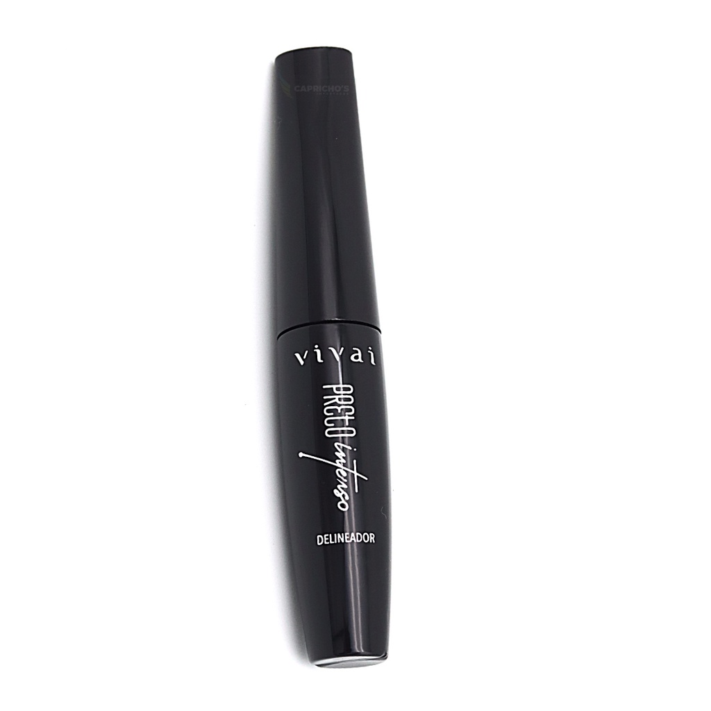 Delineador Preto Intenso Vivai Traço Fino Para Os Olhos