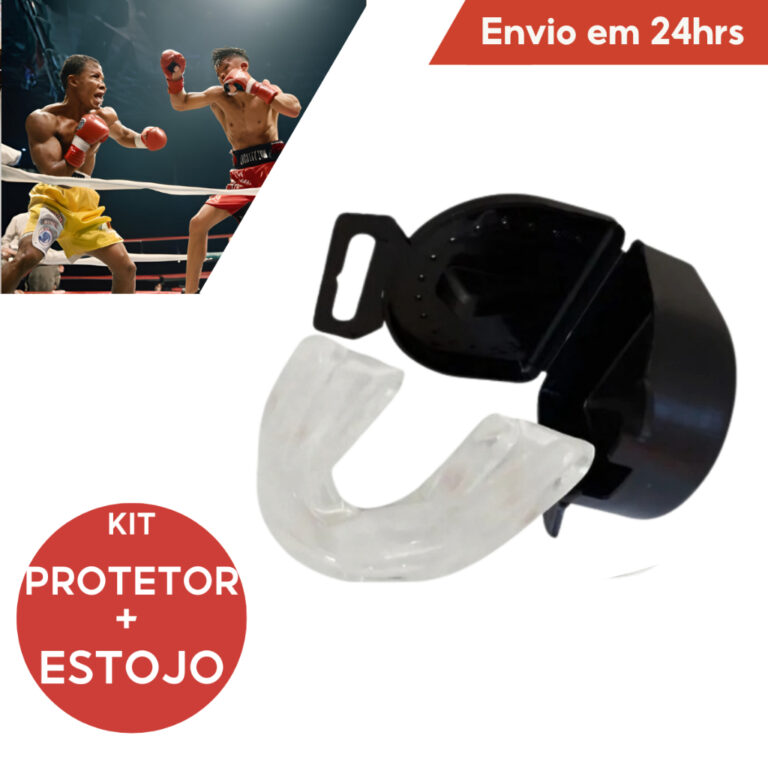 Protetor Bucal Luta Simples Moldável Água Quente