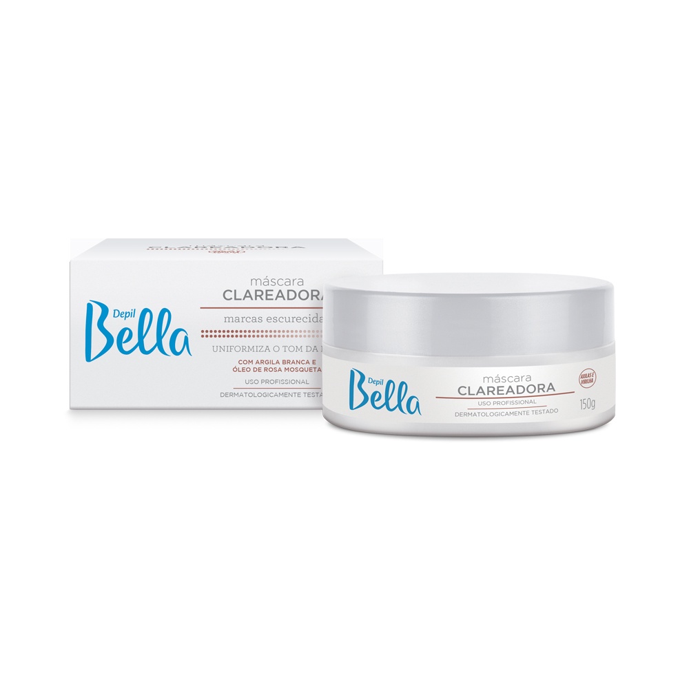 Máscara Clareadora Virilha e Axila 150g – Depil Bella