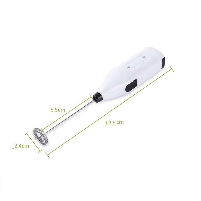 Mini Mixer Elétrico Inox Misturador Portatil Bate
