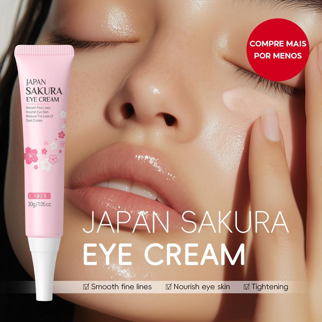 LAIKOU Japão S akura Creme Para Os Olhos Remove Anti-Envelhecimento E Aperta A Pele Dos Desbota Linh