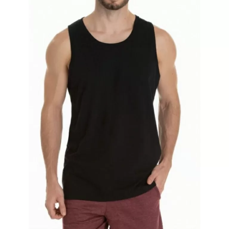 Camiseta Regata Masculina Básica Camisa Cavada Al