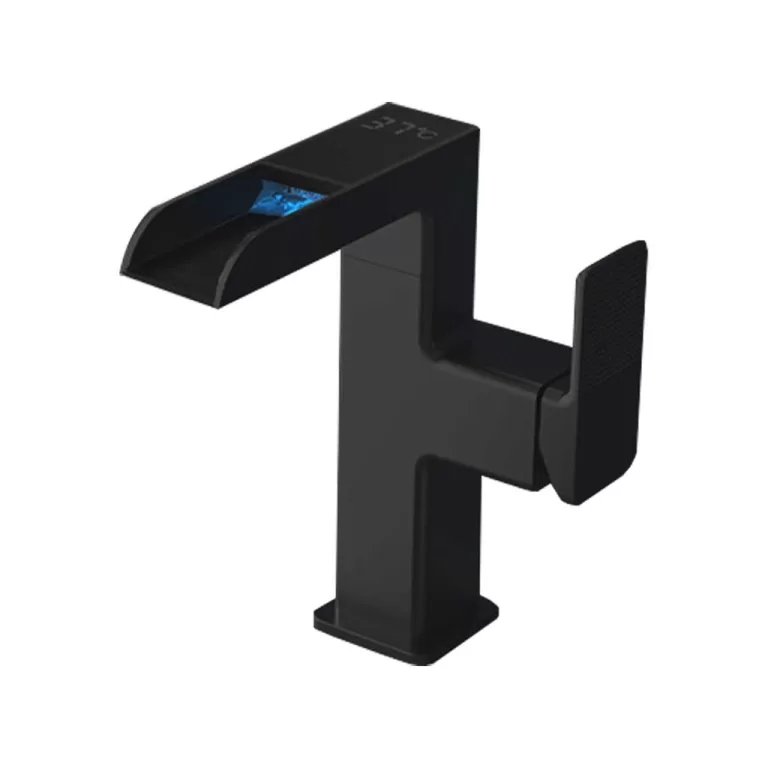 Torneira Cascata Monocomando Led Controle Temperat