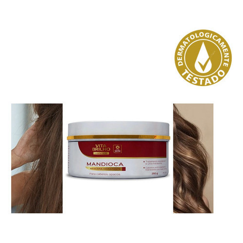 Mascara Hidratante De Mandioca 250g