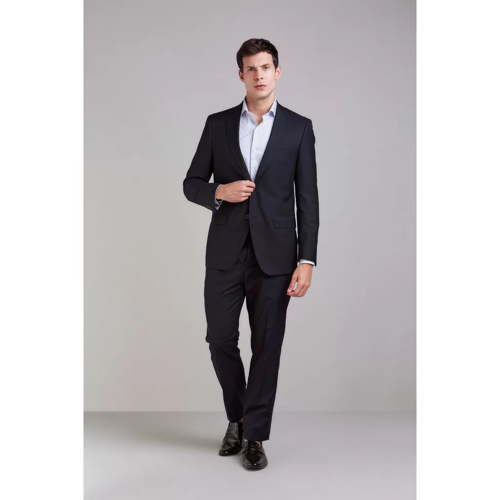 Terno Alfaiataria Liso – Preto