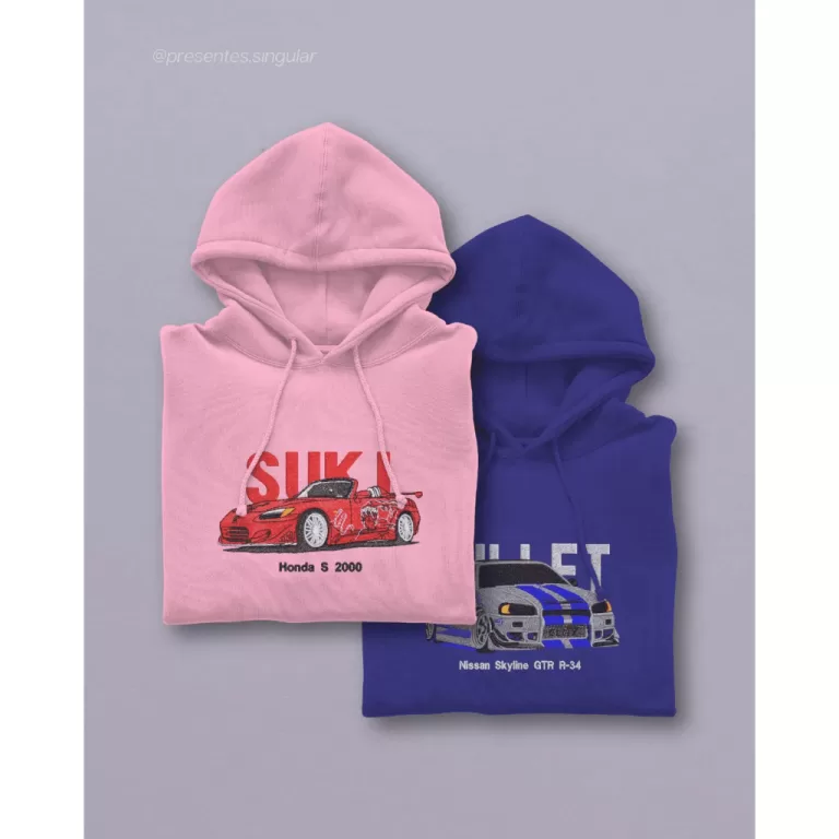 Kit Moletom para casal  – Suki e Brian (Velo