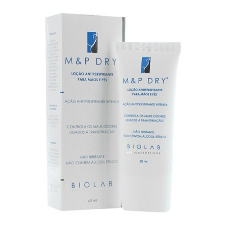 Loção Antiperspirante para Mãos e Pés Biolab M