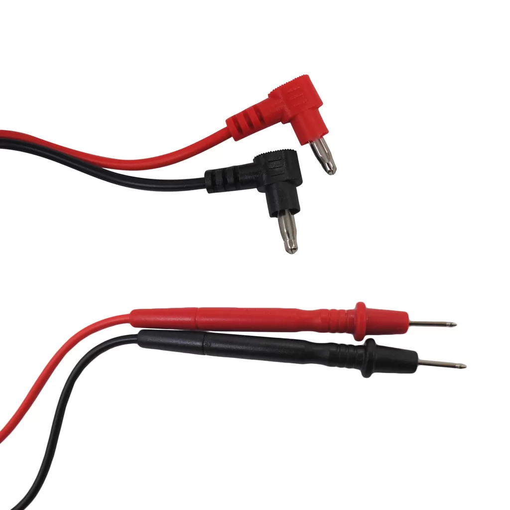 Cabo Teste Ponta de Prova 90 Graus 1000v 80cm Universal Multimetro Amperímetro