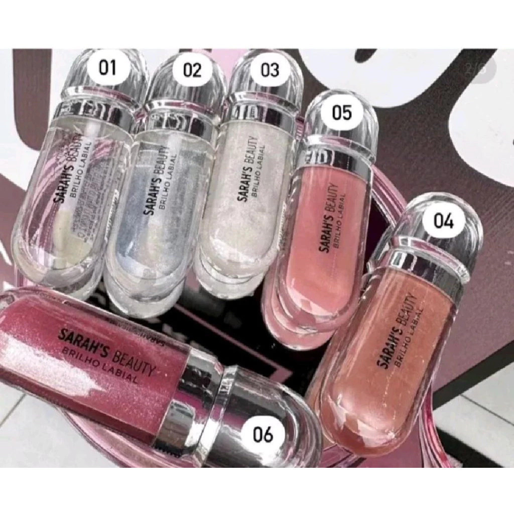 Gloss Brilho Labial Sarahs Beauty Promoção inspirado Milano 8,5 ML – S6131 Fashion