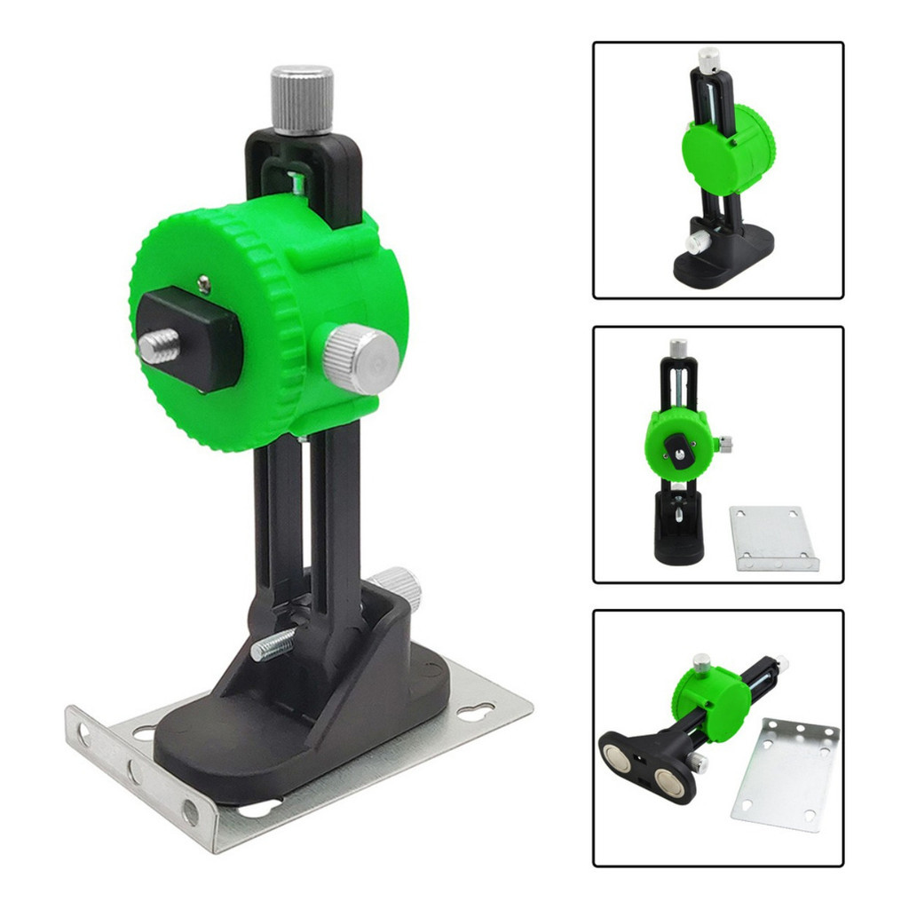 Suporte Para Nível A Laser Magnético De Parede Com 2 Imã 1/4 + Chapa