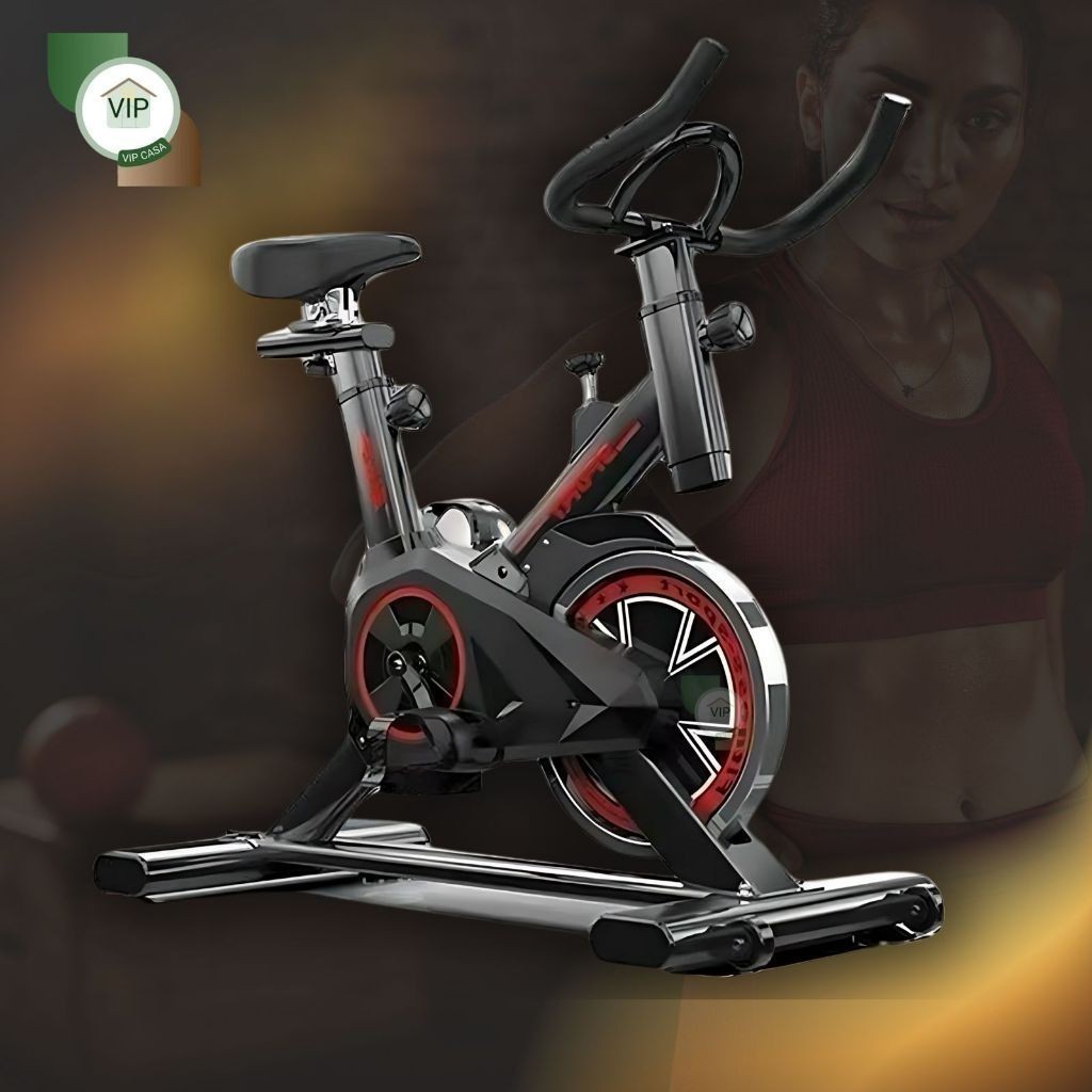 Bicicleta Ergométrica Semi Profissional Sport Preto até 120kg