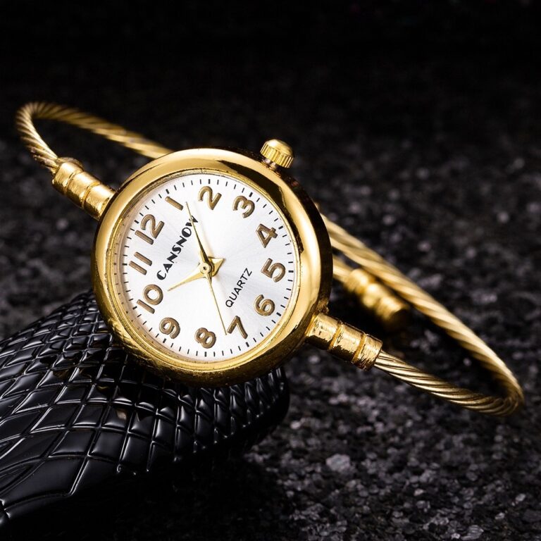 Relógio Bracelete Clássico De Aço Inoxidável T