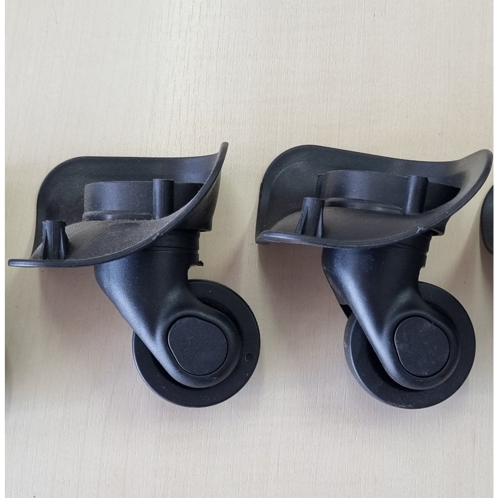2 Rodinhas Giratórias (Par) De Substituição Para Malas Com rodas 360, servem para Bordo Média e Gran
