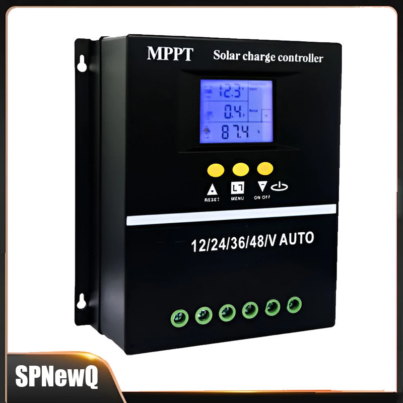 Controlador De Carga Solar 100a Regulador Mppt 12/24/36/48v
