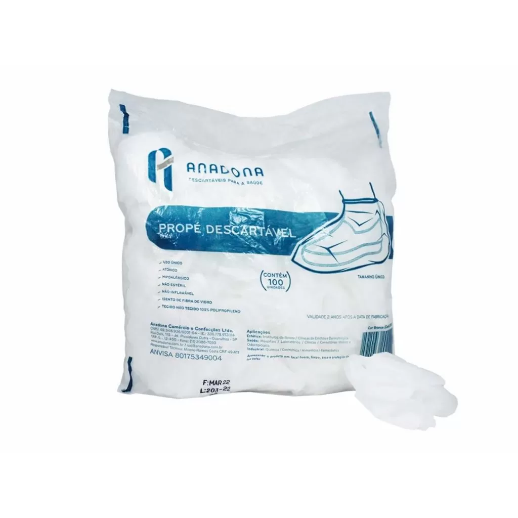 Propé Descartável – Contém 100 Unidades