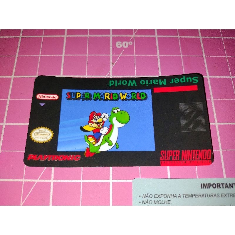 label snes super Nintendo n64 master system ou mega drive